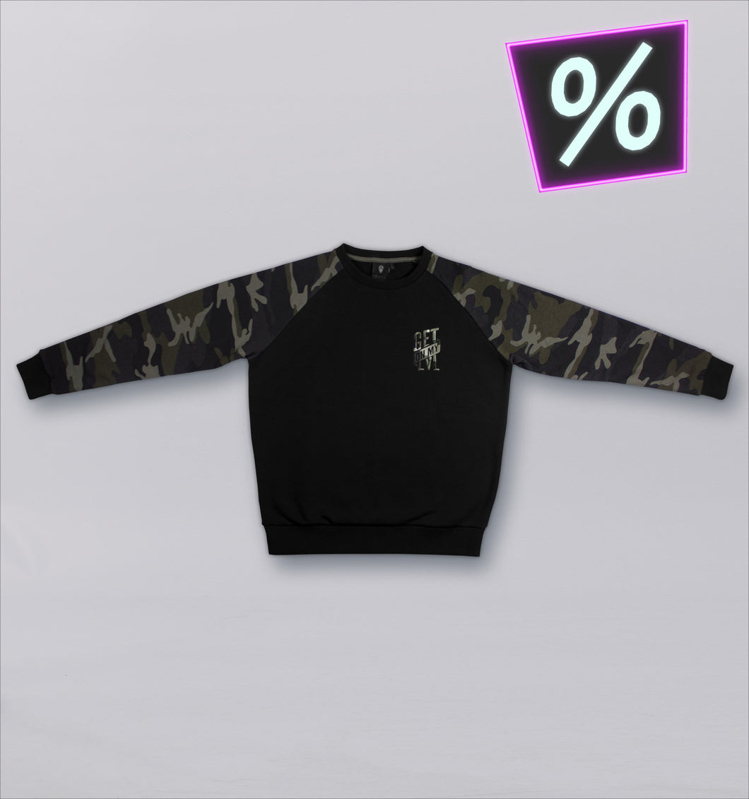 Camo Raglan Longsleeve