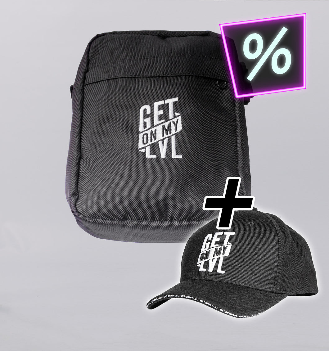 Bundle: Crossbody Bag + Sandwich Cap 